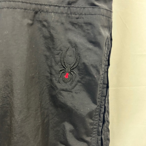 Spyder dynatec Schoeller black long ski bib snowboard adjustable size M long - Picture 15 of 15